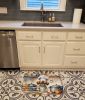 Tibetan Spaniel The Chef Memory Foam Kitchen Mat Machine Washable Anti-Fatigue Mat Cushion Comfort Bath Mat or Kitchen Rug