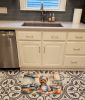 Silky Terrier The Chef Memory Foam Kitchen Mat Machine Washable Anti-Fatigue Mat Cushion Comfort Bath Mat or Kitchen Rug