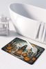 La Llorona Skeleton Spooky Halloween Memory Foam Kitchen Mat Machine Washable Anti-Fatigue Mat Cushion Comfort Bath Mat or Kitchen Rug
